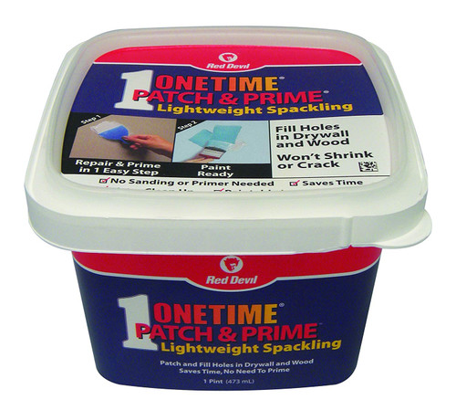 Red Devil  0540 Onetime Patch and Prime Spackling
