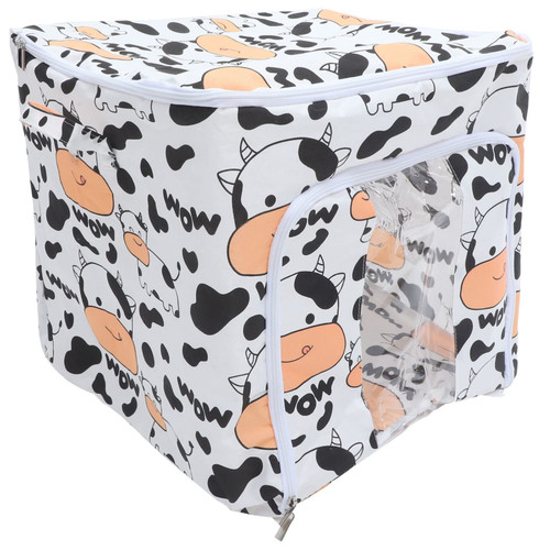 BESTOYARD quilt bag linen closet organizer clothes storage bag blanket storage bags closet organizers and storage extra large storage bags moving blanket foldable quilt stand Oxford cloth