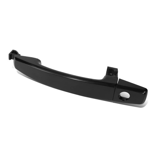 Factory Style Front Door Pull Handle Compatible with Chevy Aveo Aveo5 Pontiac G3 Wave 2004-2010, Driver or Passenger Side, Smooth Black