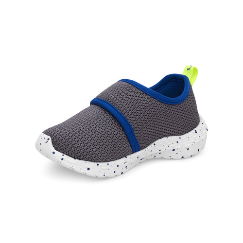 carter's Boy's Lorena Athletic Sneaker, Grey, 7 Toddler