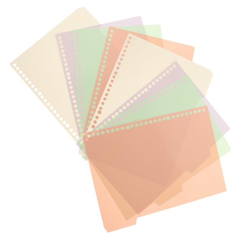 MAGICLULU 10pcs Notebook Notepad Binder Clips Note Pad Tabs Book Markers Book Binder Dividers Loose-Leaf Page Markers Dividers for Binder Paper Dividers Loose Leaf Pp Plastic Refill A4