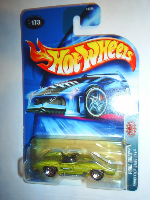 2004 Corvette Sting Ray Hot Wheels Collectible - Pride Rides Series - 173 2004 Corvette Sting Ray Hot Wheels Collectible - Pride Rides Series - 173