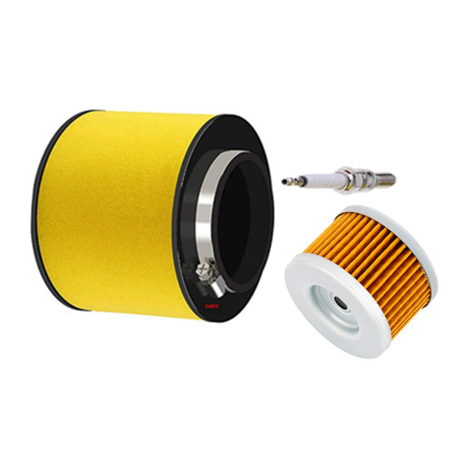 Road Passion 17254-HN5-670 Air Filter & Oil Filter & Spark Plug Compatible with Honda Rancher TRX350FE TRX350FM TRX350TE TRX350TM 2000-2006/ Foreman TRX400FW 1995-2003/ TRX450S TRX450ES 1998-2001 Road Passion 17254-HN5-670 Air Filter & Oil Filter & Spark Plug Compatible with Honda Rancher TRX350FE TRX350FM TRX350TE TRX350TM 2000-2006/ Foreman TRX400FW 1995-2003/ TRX450S TRX450ES 1998-2001