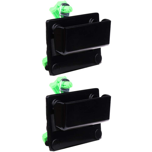 OCPTY Door Handles Exterior Driver Passenger Side Replacement fit 1996-2014 for GMC Savana for Express Outside Cab Door Latch Handles Black(2pcs)