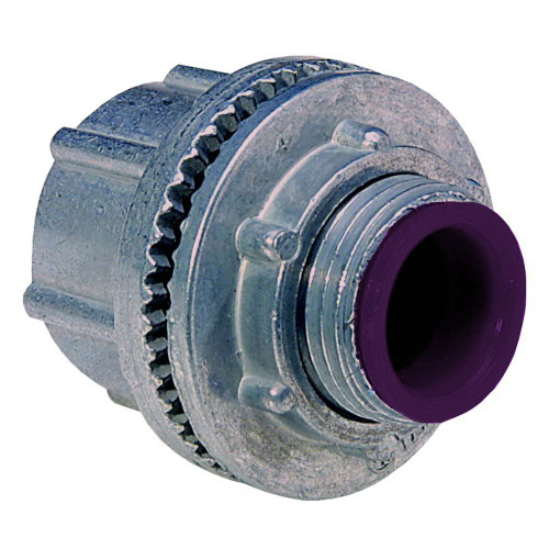 Sigma Engineered Solutions ProConnex 02-54074 Rigid Watertight Hub 1-1/2-Inch Conduit Fitting, 1-Pack, Gray