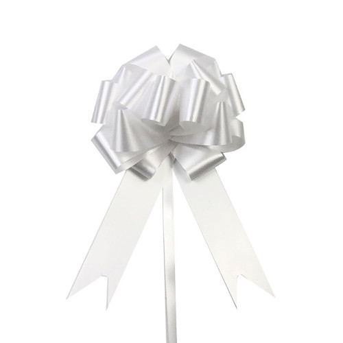 Hpory 30Pcs Pull Bows for Gift Wrapping Christmas Party Gift Wedding Ribbon Bows for Wrapping Gift Basket Flower Decorations, Wrap Pull Bows Gift Decor Wrapping Accessory for Xmas Present
