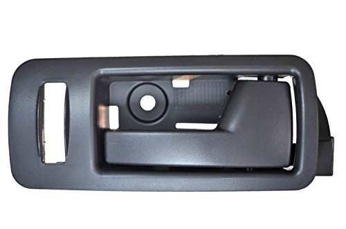 PT Auto Warehouse FO-2088A-FR - Interior Inner Inside Door Handle, Textured Black - Passenger Side Front