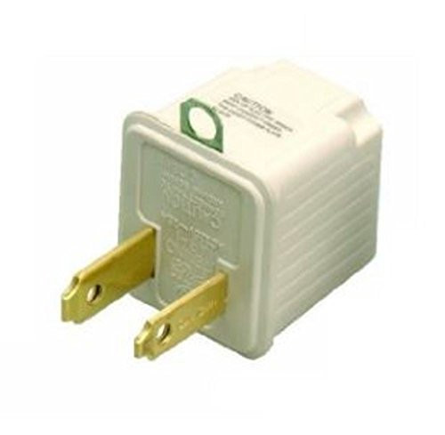 Coleman Cable 9901 3-Prong To 2-Prong Adapter, Grounding Outlet Converter, 2-Pack