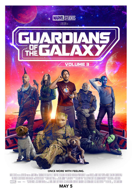 Guardians of the Galaxy Vol. 3-2023 Movie Poster 11x17, Unframed