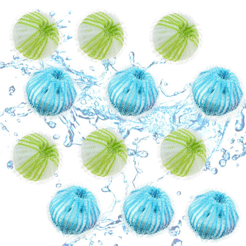 Pet Hair Remover for Laundry, Lint Remover for Clothes, Reusable Laundry Pet Hair Catcher, Effective Dog and Cat Hair Catcher for Washing Machine, Green & Blue, 12PCs Pet Hair Remover for Laundry, Lint Remover for Clothes, Reusable Laundry Pet Hair Catcher, Effective Dog and Cat Hair Catcher for Washing Machine, Green & Blue, 12PCs