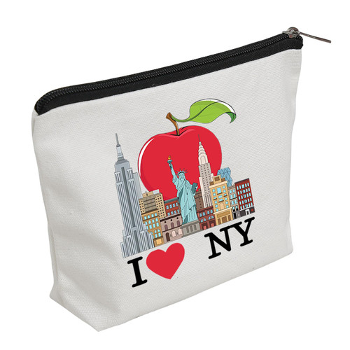 WZJHCL New York Trip Travel Pouch Bag New York Vacation Holiday Gift I love NY Makeup Pouch Bag New York Travel Gift New York Souvenir (I lover NY) WZJHCL New York Trip Travel Pouch Bag New York Vacation Holiday Gift I love NY Makeup Pouch Bag New York Travel Gift New York Souvenir (I lover NY)