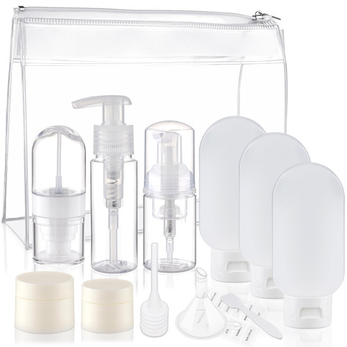 Wowang Travel Kit Travel Bottles Set for Toiletries 12 Pack TSA Approved Travel Size Containers Toiletry Bottles Leakproof Refillable Travel Accessories for Shampoo Conditioner Lotion and Liquids Wowang Travel Kit Travel Bottles Set for Toiletries 12 Pack TSA Approved Travel Size Containers Toiletry Bottles Leakproof Refillable Travel Accessories for Shampoo Conditioner Lotion and Liquids