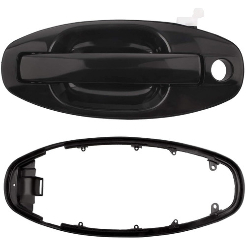 WEDOAUTO Exterior Door Handle Front Door Handle Driver Left Side Replacement Fit for Hyundai Santa Fe 2001 2002 2003 2004 2005 2006 2.7L 3.5L 2.4L Replace# 82650-26000, 8265026000, HY1310112