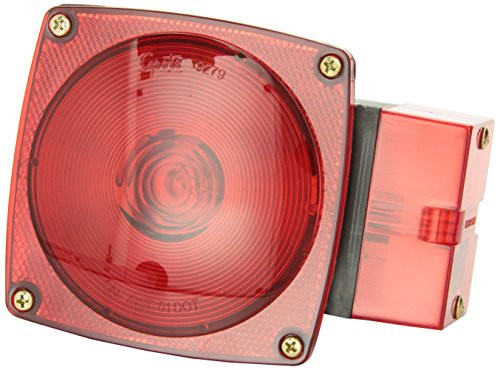 Grote 52442 Red Red Utility Lighting Kit (for Trailers Over 80" Wide, RH Stop/Tail/Turn & Sidemarker)