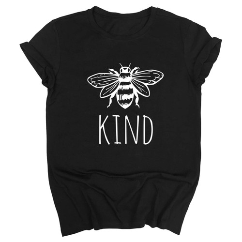 YITAN Women Cute Funny Graphic T Shirts Black XX-Large