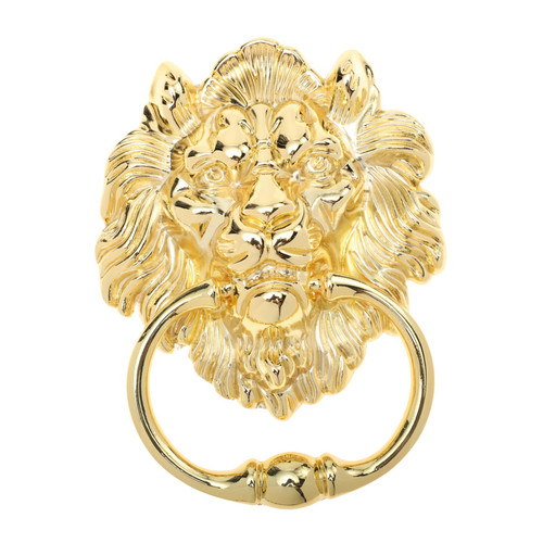 DOITOOL Lion Head Handle Lion Door Knocker Lion Head Knob Antique Knobs Antique Cabinet Knobs Lion Head Door Rings Cabinets Handles Home Ring Pulls Lion Gate Handle Vintage Door Pull