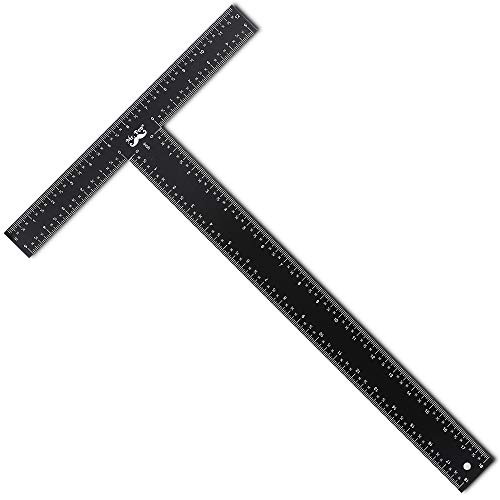 Mr. Pen - T Square, T Ruler, 18 inch Metal Ruler, T Square Ruler, Drafting Tools, Architect Ruler, Set Square, Drafting Ruler, Tsquare, Truler, Architectural Triangle,Tee Ruler, L Square, Scale Ruler