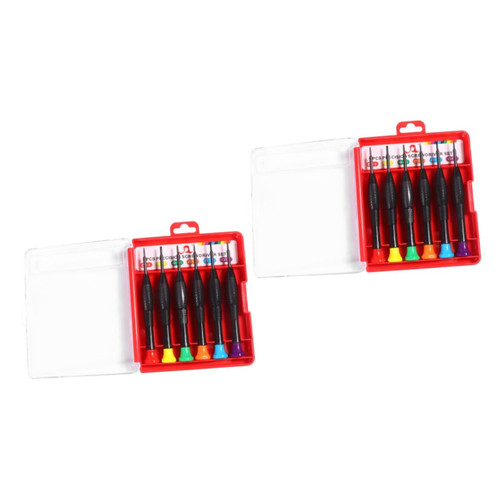 DOITOOL 2 Sets 6PCS Screwdriver Drill Tool Special Screwdriver Tool Repair Screwdriver Drill Repair Screwdriver bit Screwdriver Drill bit Steel Drill bit Bike Tool Drilling Tool Computer