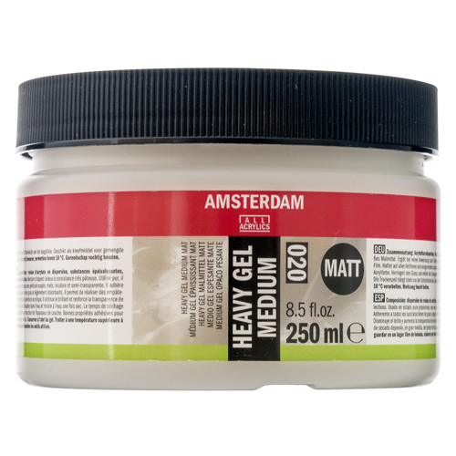 Amsterdam Talence Medium Acrylic Medium Heavy Gel Medium Matte T2417-3020 250ml