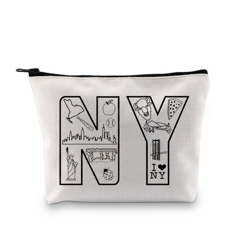 G2TUP New York Lover Gift I Love New York Makeup Bag New York City Cosmetic Bag New York Travel Souvenir Gift (I Love New York MB) G2TUP New York Lover Gift I Love New York Makeup Bag New York City Cosmetic Bag New York Travel Souvenir Gift (I Love New York MB)