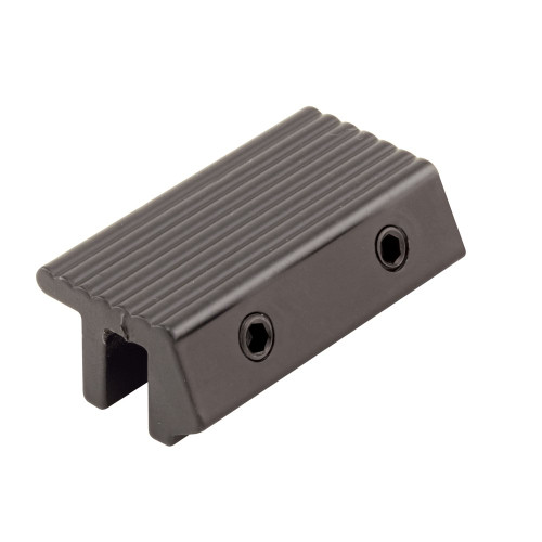 Defender Security S 4035 Tamperproof Sliding Door Channel Lock, 2 in., Extruded Aluminum, Black Painted Finish, Pack of 1
