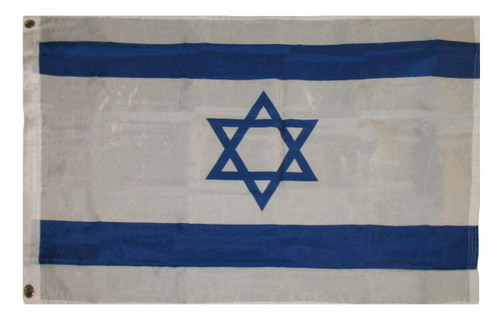 Trade Winds 2x3 Israel Jewish Super Poly Flag 2'x3' House Banner Grommets Premium Fade Resistant