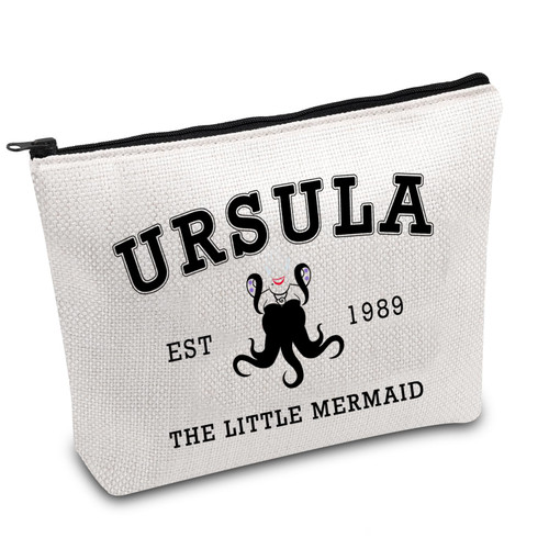 FOTAP Villain Ursula Quote Inspired Gift Ursula Sea Witch Fans Cosmetic Bag Villains Maleficent Gift Vacation Merchandise (URSULA) FOTAP Villain Ursula Quote Inspired Gift Ursula Sea Witch Fans Cosmetic Bag Villains Maleficent Gift Vacation Merchandise (URSULA)
