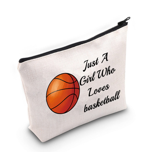 JNIAP Basketball Cosmetic Travel Toiletry Bag Basketball Lover Gift Loves Basketball Makeup Bag Basketball Mom Gift (Loves basketball Bag) JNIAP Basketball Cosmetic Travel Toiletry Bag Basketball Lover Gift Loves Basketball Makeup Bag Basketball Mom Gift (Loves basketball Bag)