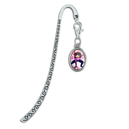Steven Universe Garnet Metal Bookmark Page Marker with Oval Charm