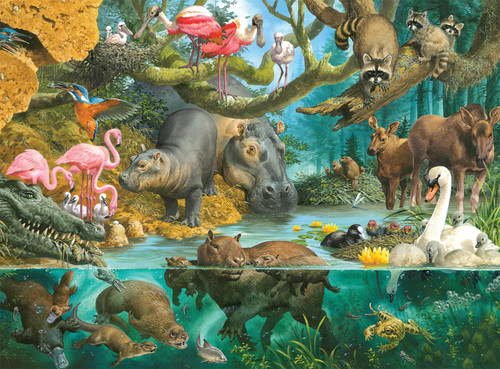 Buffalo Games - Waterside Nursery - 1000 Piece Jigsaw Puzzle for Adults Challenging Puzzle Perfect for Game Nights - Finished Size 26.75 x 19.75 Buffalo Games - Waterside Nursery - 1000 Piece Jigsaw Puzzle for Adults Challenging Puzzle Perfect for Game Nights - Finished Size 26.75 x 19.75
