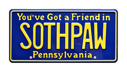 Rocky IV | Sylvester Stallone | SOTHPAW | Metal Stamped Vanity Prop License Plate