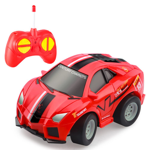 EHO Toys for 2-5 Year Old Boys,Mini Remote Control Car,Toddler Toys Age 2-4,RC Car for Kids,Car Toys for Boys 3-5 Year Old,Gifts for 2 3 4 5 Year Old Boys Girls Birthday,Red