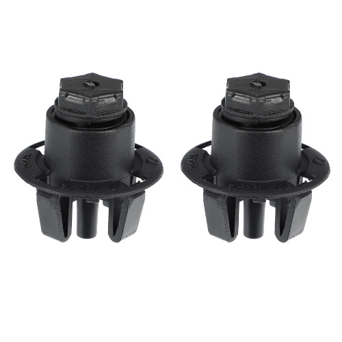 X AUTOHAUX 2pcs Bonnet Hood Adjuster Buffer Block Repair Part Replacement for BMW 51767183752 Black