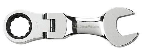 GearWrench 9555 14mm Stubby Flex-Head Combination Ratcheting Wrench