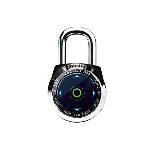 Master Lock Padlock, dialSpeed Set Your Own Combination Digital Lock, 2-1/16 in. Wide, Assorted Colors, 1500eXD