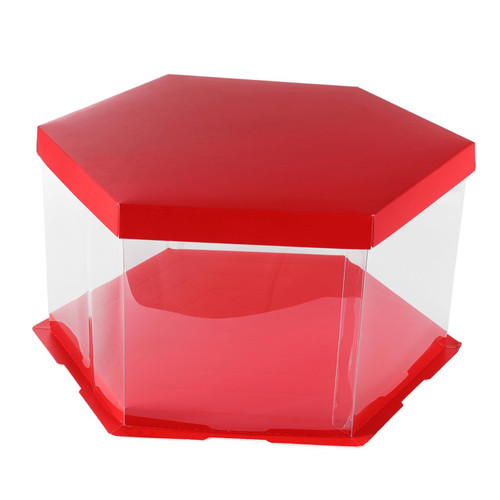 TIDTALEO 1 Pc cake box plastic cake carrier cake display holder cupcake containers plastic clear Muffin wedding cake stand cookie cake Birthday Cake Case baby gift box Paper transparent lid