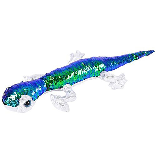 Adventure Planet Reversible Mermaid Sequins Geko 18" Plush