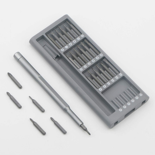 Mini Precision Screwdriver Set, 25 in 1 Magnetic Driver Bit, Pocket Screwdriver Tool with Aluminum Case Electronics Repair Tool Kit for Electronics, Smartphone, Watch, Tablet, PC Mini Precision Screwdriver Set, 25 in 1 Magnetic Driver Bit, Pocket Screwdriver Tool with Aluminum Case Electronics Repair Tool Kit for Electronics, Smartphone, Watch, Tablet, PC
