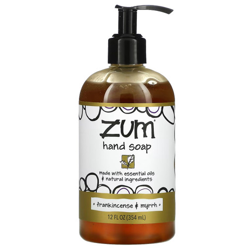 ZUM Frankincense & Myrrh Hand Soap, 12 FZ