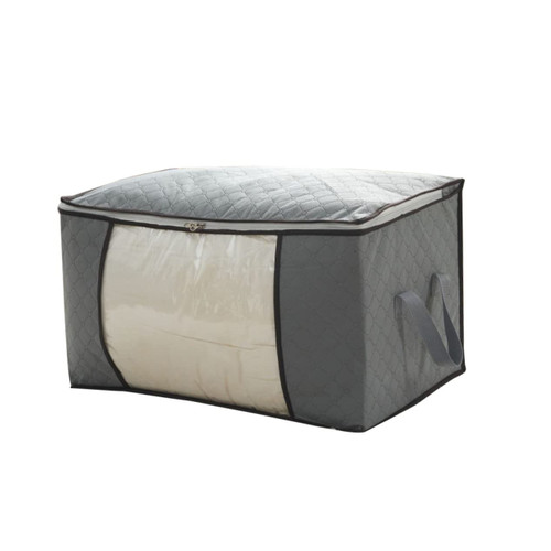 PACKOVE 2pcs Large Storage Bag Organizer Bags for Travel Clothing Storage Bags Moving Bag Oxford Clothing Organizer Bedding Storage Bag Quilt Storage Bags Blanket Fabric Storage Organizer