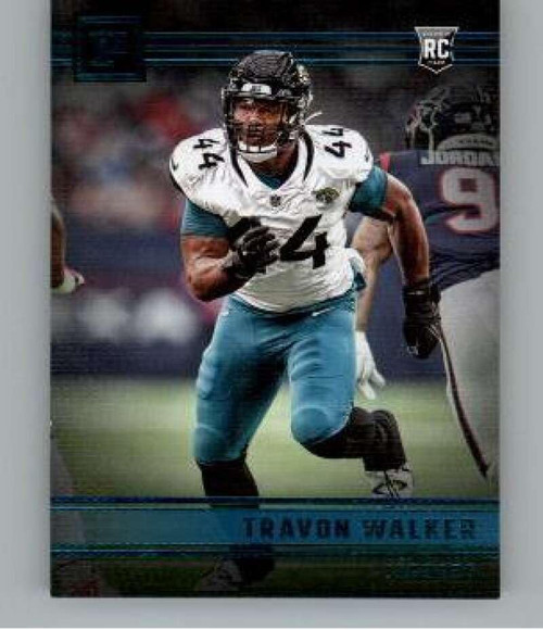 2022 Panini Chronicles Panini Teal #15 Travon Walker Jacksonville Jaguars RC Rookie Football Trading Card