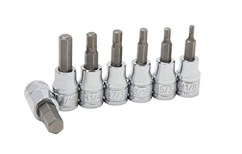 Kobalt 7-Piece 3/8-in Drive Hex Driver Socket Set SAE