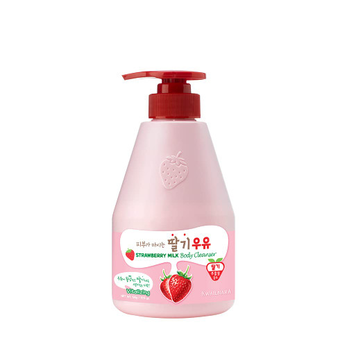 WELCOS KWAILNARA Strawberry Milk Body Cleanser 560 g / 19.75 oz. WELCOS KWAILNARA Strawberry Milk Body Cleanser 560 g / 19.75 oz.