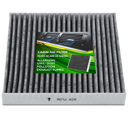 FL3Z19N619A (CF12150) Premium Cabin Air Filter With Activated Carbon Compatible with Ford F-150 F-250 F-350 F-450 F-550 SUPER DUTY 2015-2022 FL3Z19N619A (CF12150) Premium Cabin Air Filter With Activated Carbon Compatible with Ford F-150 F-250 F-350 F-450 F-550 SUPER DUTY 2015-2022