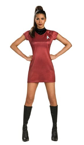 Rubie's Star Trek Into Darkness Uhura Dress, Red, Small(6-10)