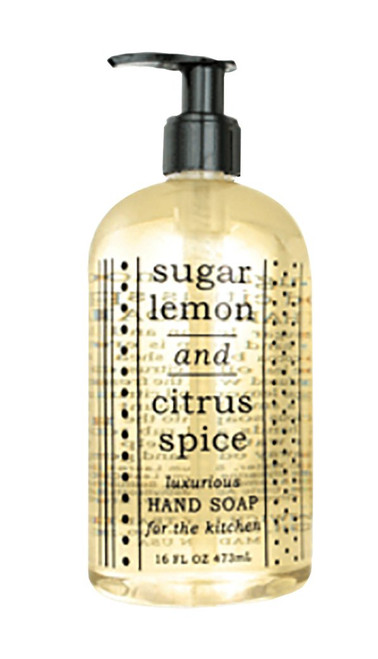 Greenwich Bay Trading Co. Luxurious Hand Soap For The Kitchen, 16 Ounce (Sugar Lemon & Citrus Spice)