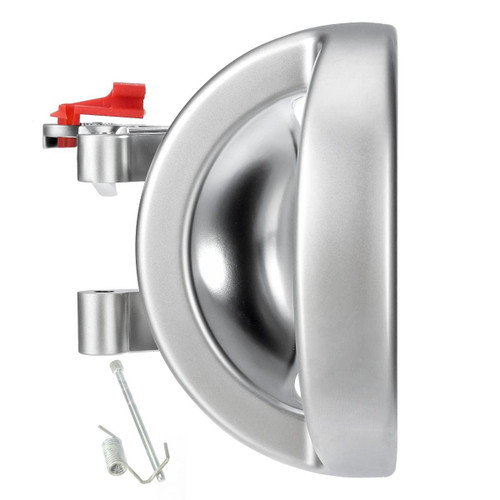 AUTEX Interior Door Handle Front/Rear Right Passenger Side Compatible with Nitro 2007-2011 Door Handle 81633, Chrome