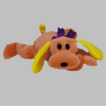 TY Pillow Pal - WOOF the Dog (Orange Version)