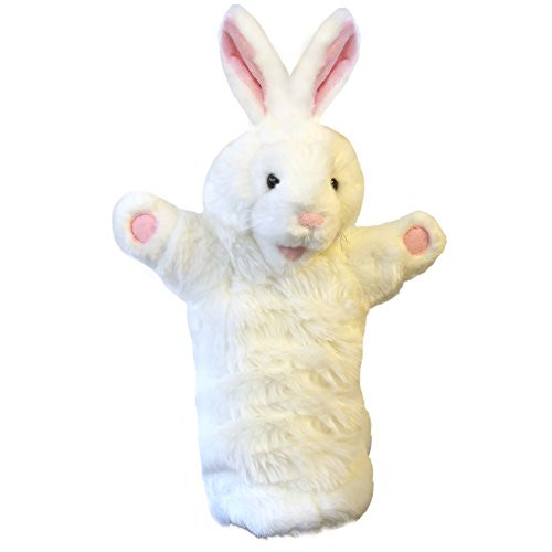 The Puppet Company Long-Sleeves White Rabbit Hand Puppet