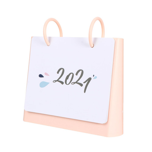 Ciieeo 1pc 2021 2021 Desk Calendar Easel Calendar Easel Table Calendar Desk Calandar Tear off Calendar 2021 Standing Calendar 2021 Daily Calendar Mini Small Desk Calendar Office Plastic